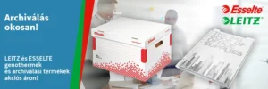 LEITZ és ESSELTE archiválási termékek kedvezményesen